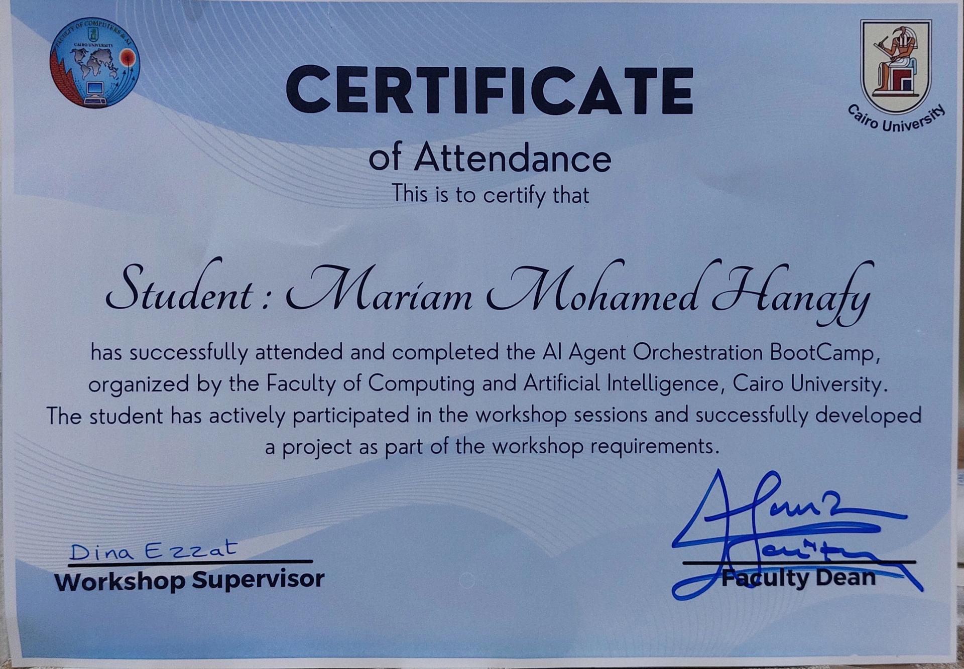 Certificate Thumbnail
